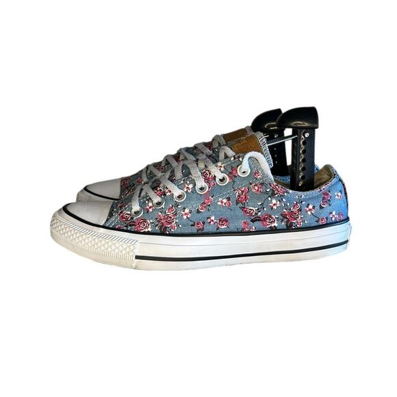 Converse Shoes - Womens Converse All Star CTAS Low Pink Rose Sneakers Size 8 Red Blue White